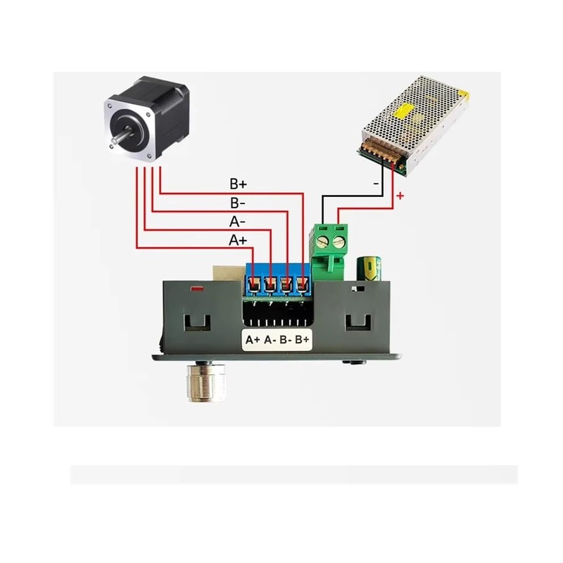 DC 5-30V 4A Stepper Motor Driver and Controller Reverse Pulse