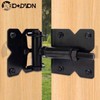 Heavy Duty Self Closing Gate Hinges for Wooden Fences Gates,