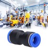 50Pcs Straight Pneumatic Connector Push to Connect Fittings for PU-10