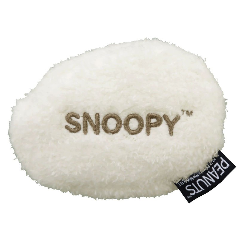 Unique PEANUTS Face Cosmetic Pouch, Snoopy (Brown), ES441B, Popular Characters,