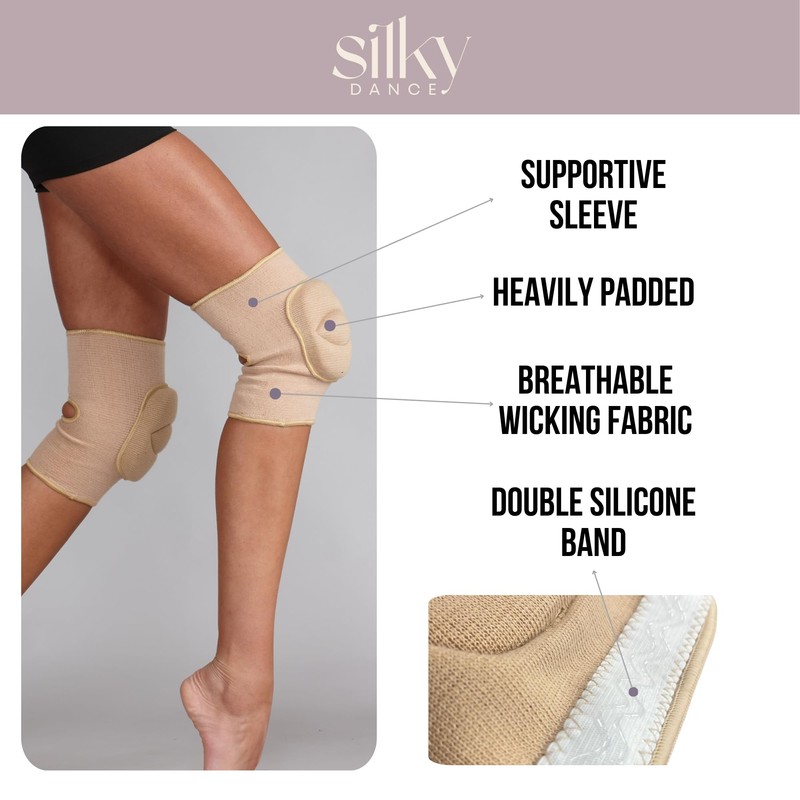 Silky Dance Knee Pads Knee Brace for Modern and Urban