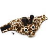 Plush Pet Costume Hat with Clip on Charm – Giraffe