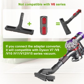 Artriase Upgraded Hardwood Floor Attachment Replacement Compatible with Dyson V6 V7 V8 V10 V11 Cordless Vacuum Cleaner