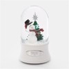 THINGS REMEMBERED Top Hat Snowman Light-Up LED Snow Globe (Free