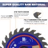 Carbide Tipped Teeth Compact Circular Saw Blade 24T 3 3/8"-