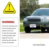 No Drill Front License Plate Bracket Mount Kit Compatible with