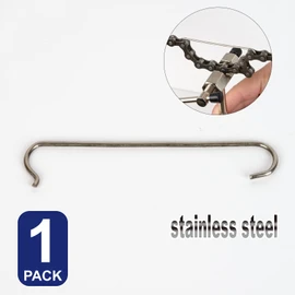 Bike Chain Hook, Link Multitool Bicycle Removal Joining Rivet Cutter Splitter Connecting Portable Replacement Accessory Breaker Tool Pin Remover Cycling MTB Road Set Multi Kit Mini Chains Repair