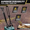 [Premium] 2 Pack 3/8”x11.4” Ultra Durable Jaw and Jaw Turnbuckle,