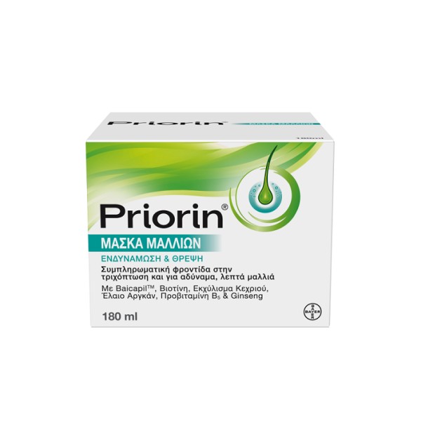 Priorin Hair Mask for Enhancing Hair Growth & Shine 180ml