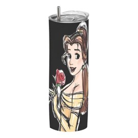 Termo Skinny Café 20 Oz - Bella Bestia Beauty Beast #51
