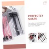 Baluue 3sets Dual-headed Eyebrow Brush Set Angled Brow Combs Hair