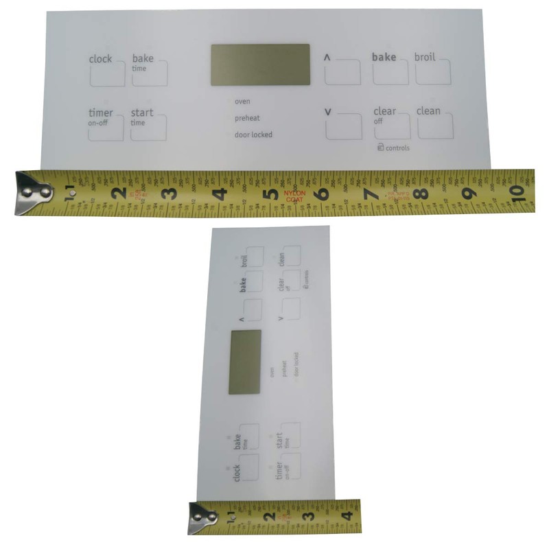 Supplying Demand 316419137 316352002 Range Control Board White Overlay Replacement