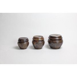 Jeolla jar, salt jar, mini jar 3 sizes, no. 2 / 전라 항아리 소금 항아리 미니항아리 3size, 2호