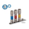トネ(TONE) インパクト用薄形ロングホイルナットソケットセット(ホルダー付) HA403LN 差込角12.7mm(1/2") 内容3点