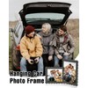 COOLYOUTH 2Pcs Car Picture Frame Car Visor Clip Picture Holders