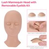 Pretty memory 152 PCS Eyelash Extension Kit with Lash Mannequin