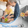 3 in 1 Kitchen Sink Drain Strainer, JOMST Sink Stopper