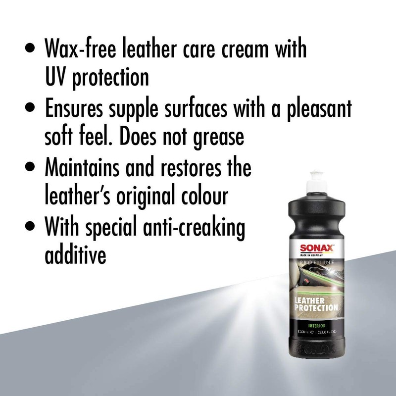 SONAX Profiline Leather Care | Nourishing Leather Conditioner with UV