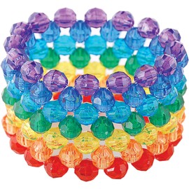 The Beadery 8mm Faceted Bead, 900-Piece, Multi