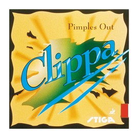 STIGA(スティガ) 卓球 ラバー 表ソフト クリッパ レッド 厚 9808-20