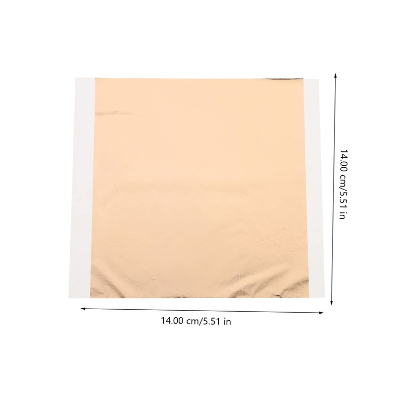 Gadpiparty 200 Sheets Heat Transfer Foil for DIY Crafts Silver