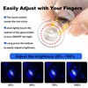 SAMGCHI Car USB Night Lights, Retro Touch Control Car Ambient