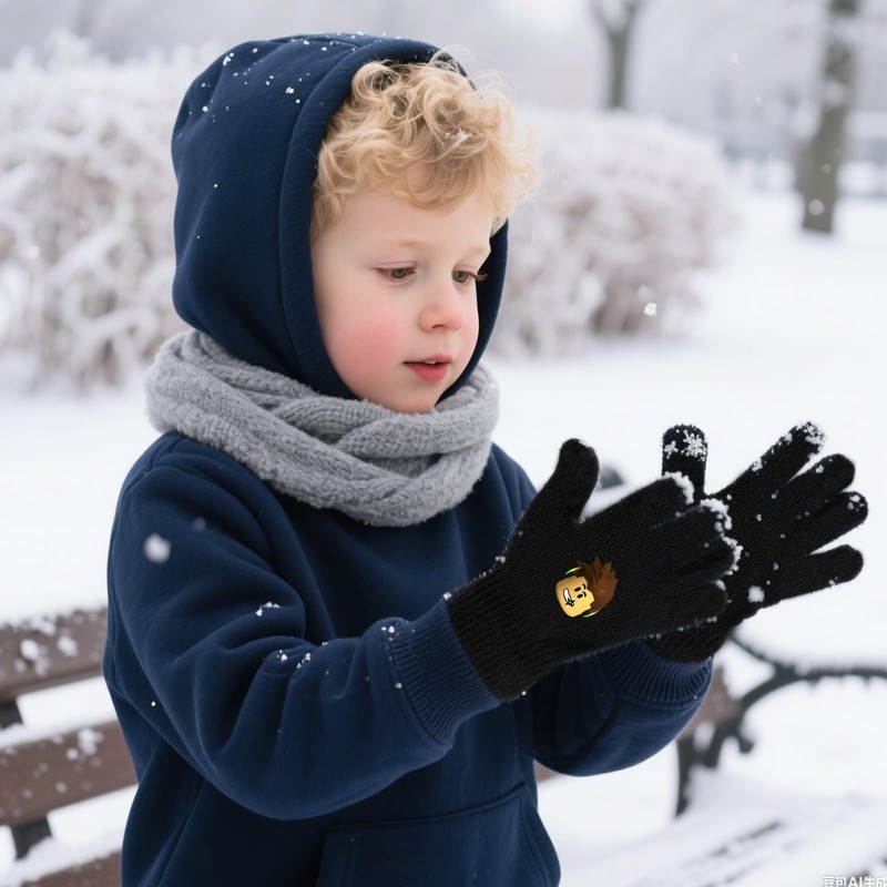 Ubephant Roblx Guanti Invernali Roblx Gloves, Guanti Invernali per Autunno
