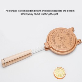 Double Sided Sandwich Baking Pan, Hot Sandwich Maker with Detachable Handle, Pancake Frying Pan for Breakfast Pancakes, Toast, Omelets