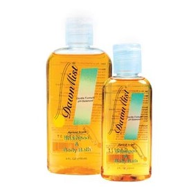 Dukal Dawnmist Shampoo & Body Wash, 2 oz Bottle with Flip Cap MS02