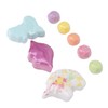 8pcs Bubble Bath Ball Set Different Shapes Fragrance Exfoliating Refreshing