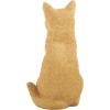 3 Inch Orange Cat Sitting Hand Painted Mini Figurine Statue