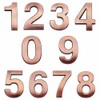 3D Self Adhesive Mailbox Numbers 0-9 Number Stickers No Drilling