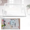 Zerodis Embroidery Hoop Frame for DIY Embroidery Rectangle Plastic Clip