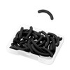 Rumyve30pcs Eyelash Curler Pencil Refill Pad,Rubber Roll Filler,Replacement Pencil Refill