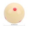Cue Ball Snooker Pool,Durable Wear 52.5mm Billiard Snooker Redpoint Practice
