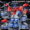 BananMelonBM Magnet Transforming Robot 8-in-1, Robot Toys for Kids 3-5,