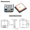 Geekstory BE-280 GPS Module M10050 Chip with 4M Flash TTL