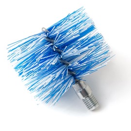 Brush Pellet 80 mm Nylon Brush – Clear Pellet Stove Pipe Stove Pipe