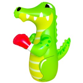 SUNSHINEMALL Punch Bag for Children Boxing Dummy Inflatable Cool Fun Toy for Boys Sports Gifts Outdoor Activities Yard Games