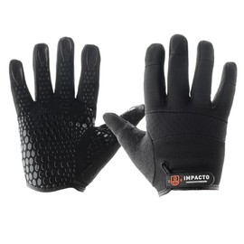 Impacto WG40860 Mechanic's Work Glove, Black/Grey