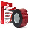 GripBlue GripBond Black Super Bond Heavy Duty Double Sided Tape,