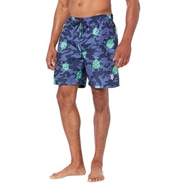 U.S. Polo Assn. Turtle Camo Swim Shorts Classic Navy XL