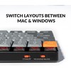Keychron K17 Max 96% Layout Ultra-Slim Wireless Custom Mechanical Keyboard,