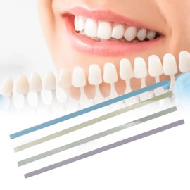 60 Unidades/paquete de Tiras de Lijado Dental, Tiras de Versatilidad de Dientes, Kit de Herramientas de Contorneado con Acabado Brillante, Buen Efecto de Pulido para Dientes Sanos