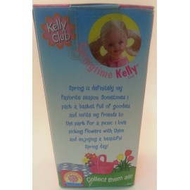 Kelly Doll Springtime with Basket and Pretty Pink Flowered Dress (2000)