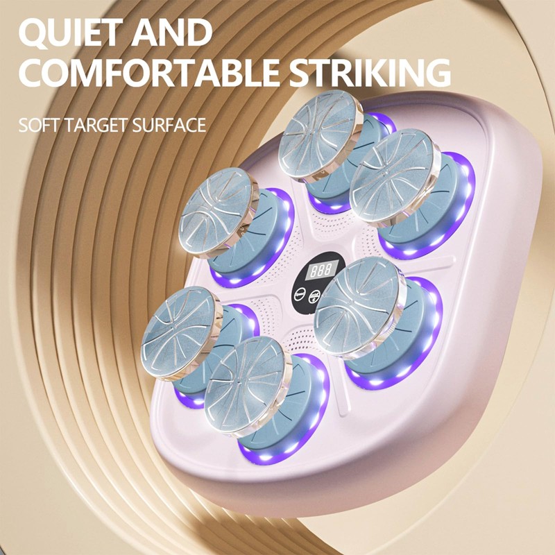 Music Boxing Machine for Kids & Adults, Smart Bluetooth Sounding