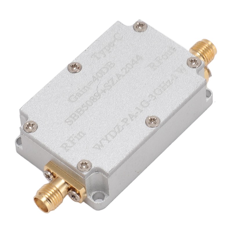 RF Power Amplifier 1G to 3GHz 40dB High Gain 1W
