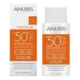 Emulsión Solar Con Color Spf 50+
