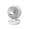 KIEROFIRT Ball Desktop Fan 120° Wide Angle Oscillating Head Compact