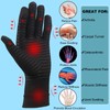 2 Pairs Arthritis Gloves for Women Men, Compression Gloves for